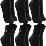 Kit 06 Pares Meia Lupo Sport Cano Médio Algodão Adulto