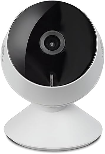 Steck, Câmera Inteligente Steck Ambiente Conectado, Segurança Interna, Wi-Fi, Branca