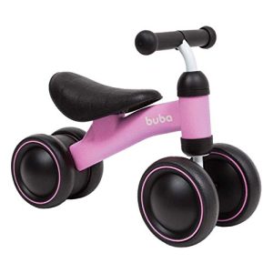 Bicicleta de Equilibrio - 4 Rodas, BUBA, Rosa