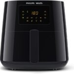 Philips Walita Preta Fritadeira Airfryer Essential XL Digital, 6.2L de capacidade, Garantia internacional de dois anos, 110V, 2000W (RI9270/90), Preto