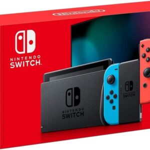 New Nintendo Switch Azul e Vermelho Neon